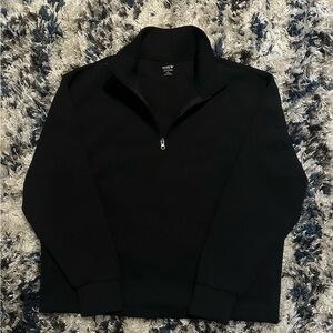 Old Navy Men's Black Zip-Up Sweater